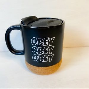 NWOT Obey cork bottom with lid